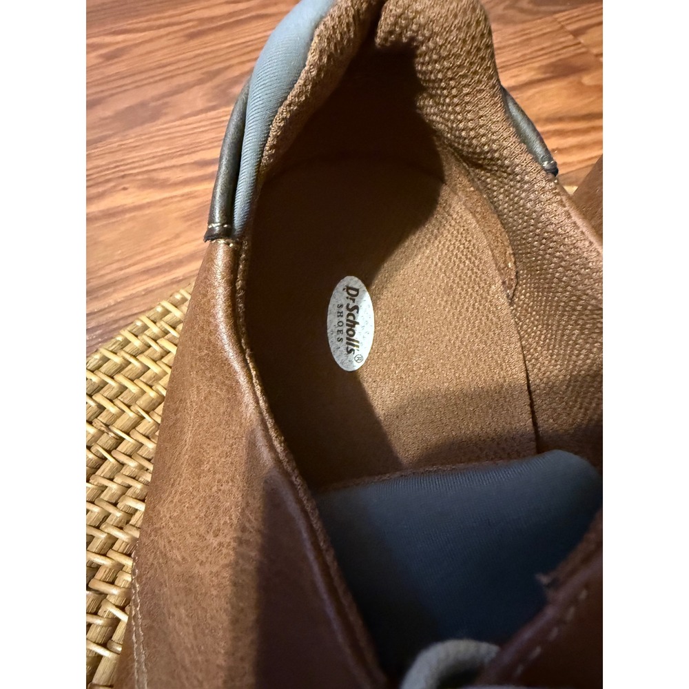 Dr. Scholls Sync Mens Brown Faux Leather Oxford Derby Shoes Size 11M SYNC - Picture 7 of 9
